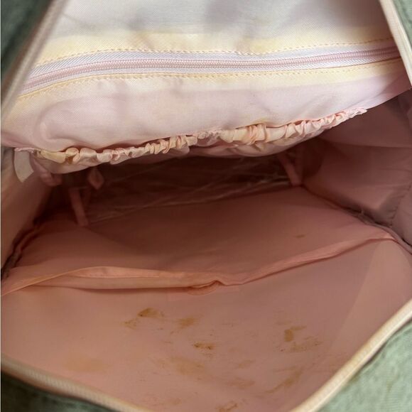 Disney Baby Minnie Mouse Multi-Pocket Diaper Bag Backpack- Grey and Pink - Picture 9 of 13